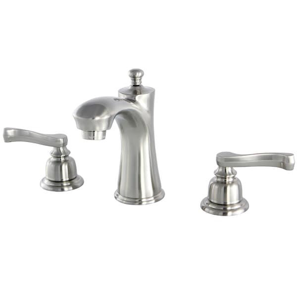 8" Widespread Bathroom Faucet, Brushed Nickel